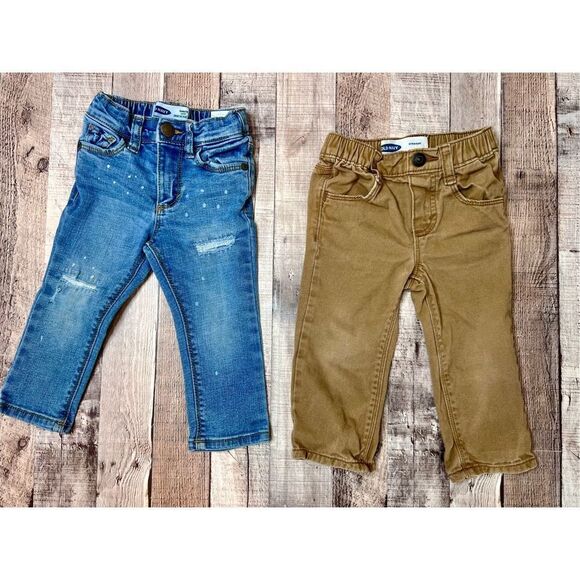 Old Navy Other - Old Navy Boys Modern Karate Skinny Flex Fit & Straight Leg Jeans sz 18-24 months